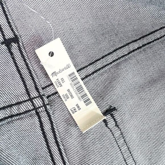 Madewell The Perfect Vintage Crop Jeans Womens 33T Blue Cotton Blend Stretch - Picture 6 of 13